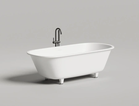 ванна salini ornella axis kit 103522m s-stone 190x90 см, белый